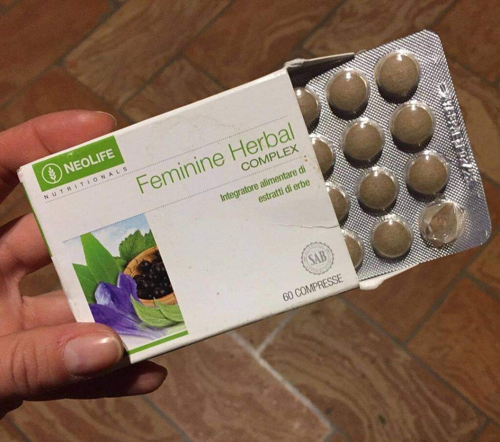 neolife gnld feminine herbal tablets