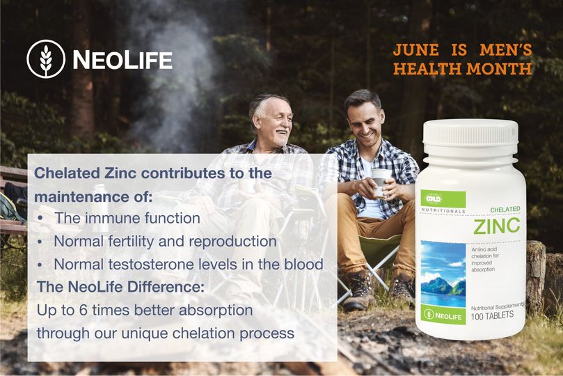 neolife gnld chelated zinc difference