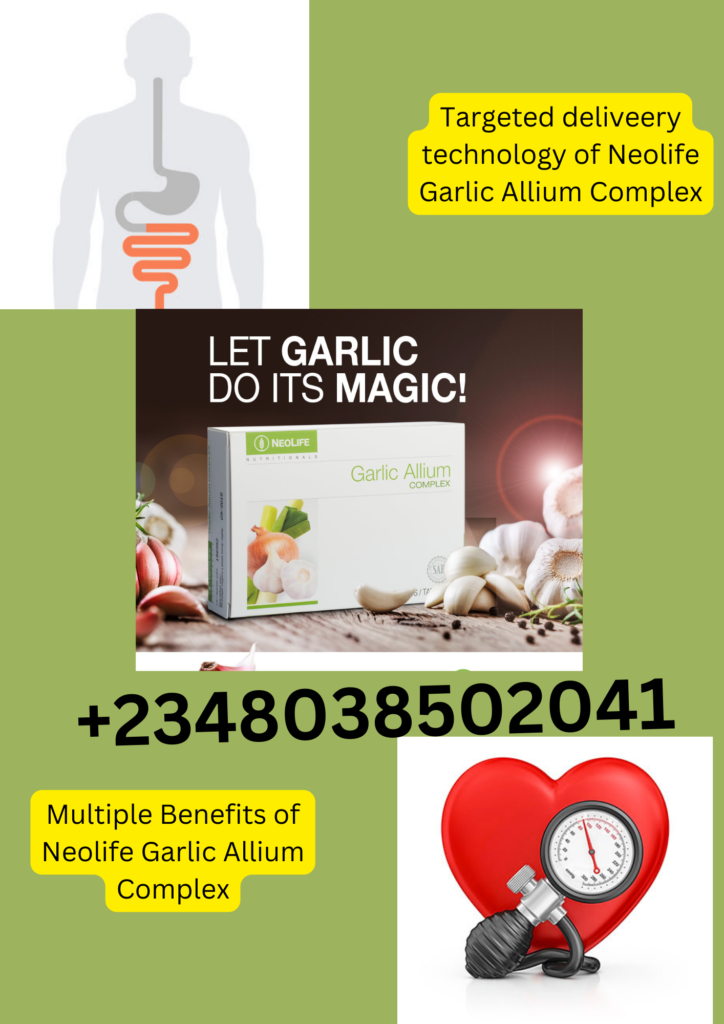 neolife garlic allium complex multiple benefits