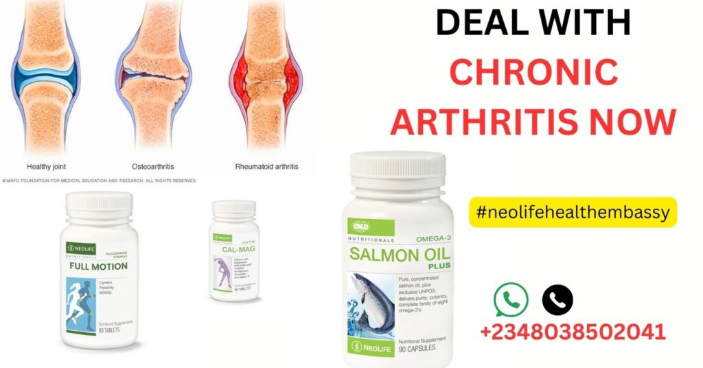 arthritis care with neolife